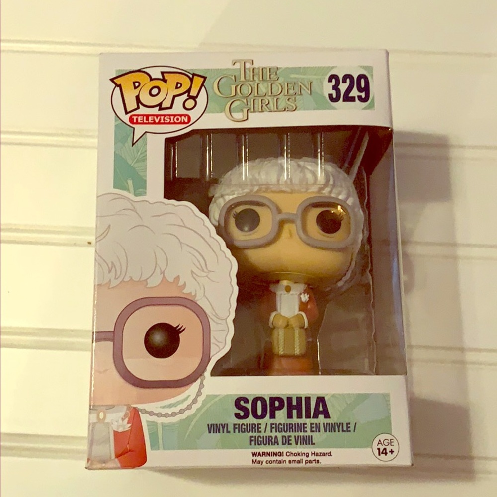 Sophia Funko pop from The golden girls.